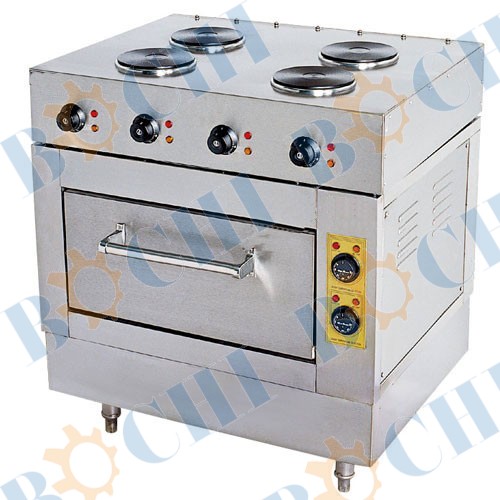 4 Plate Electric Range with Oven