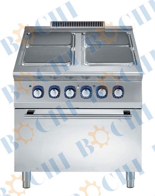 4 Plate Electric Range with Oven