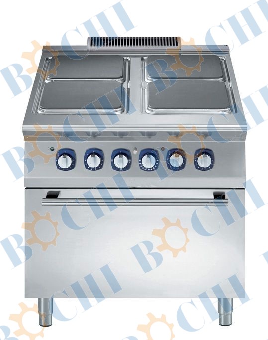 4 Plate Electric Range with Oven