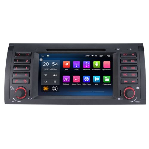 7 inch car radio player GPS navigation for E39 1995-2003