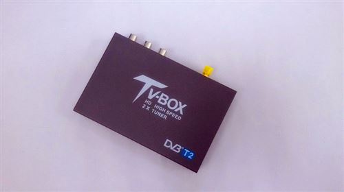 car mobile TV box DVB-T2 with high speed