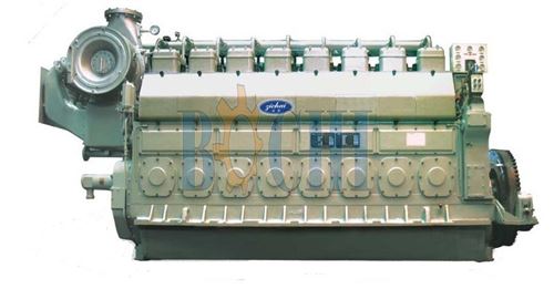 BMMPP DE6250 Series Pressure Lubrication 6 Cylinder Marine Diesel Engine