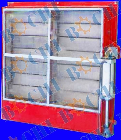 Pneumatic Funnel Shutters
