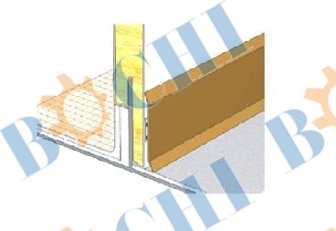 Moisture-proof Panel Between Wet Room to Dry Room