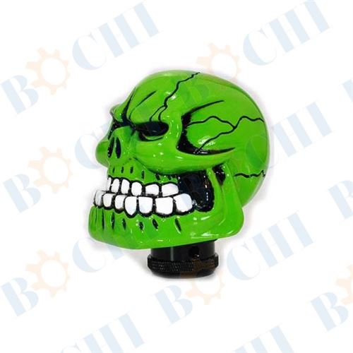 Green Skull Gear Shift Knob
