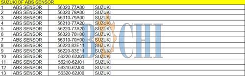 SUZUKI of ABS Sensor