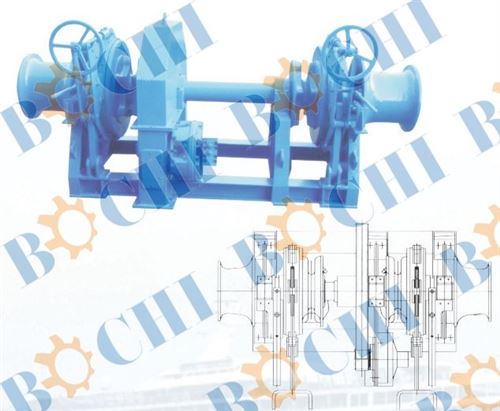 Double Cable Lifter Hydraulic Windlass