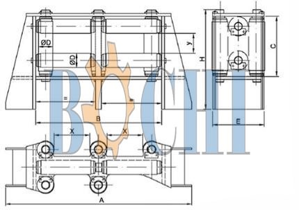 Nine Roller Fairlead