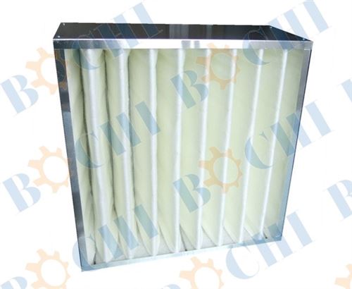 Aluminum Metal Frame Fold-down Primary Efficiency Air Filter