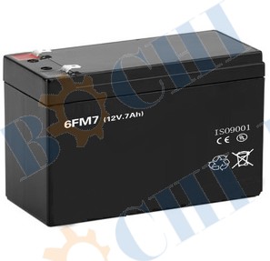 Marine 12V 7AH Control Valve Sealed Lead-acid Battery