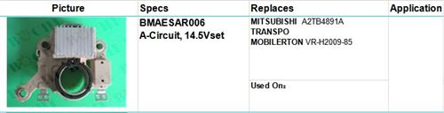 MITSUBISHI A2TB4891A TRANSPO