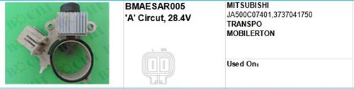 MITSUBISHI JA500C07401,3737041750 TRANSPO