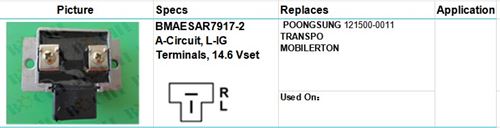 POONGSUNG 121500-0011