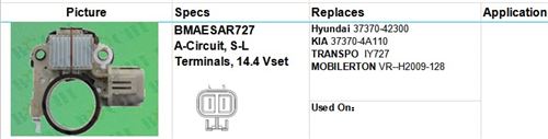 Hyundai 37370-42300 KIA 37370-4A