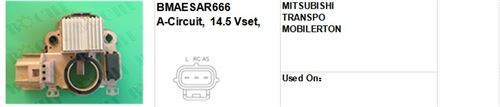 BMAESAR666 A-Circuit, 14.5 Vset,