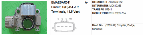 MITSUBISHI A866X34172, MITSUMOTRS MD619268