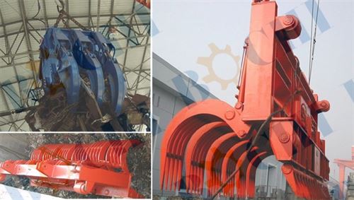 Electric Hydraulic Rectangle Grab Bucket (HRG)