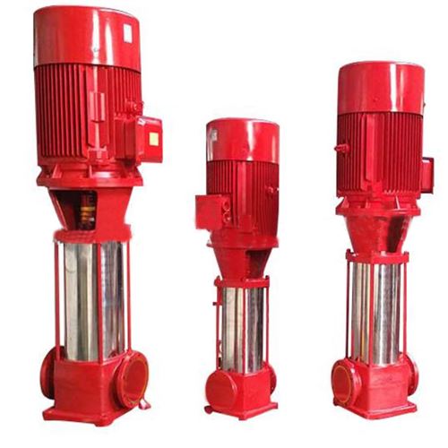 Vertical multistage fire pump