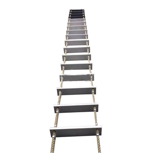 Aluminum alloy climbing rope ladder