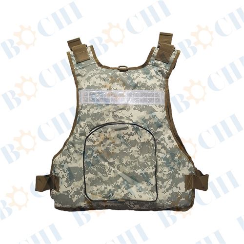 High buoyancy adjustable life jacket